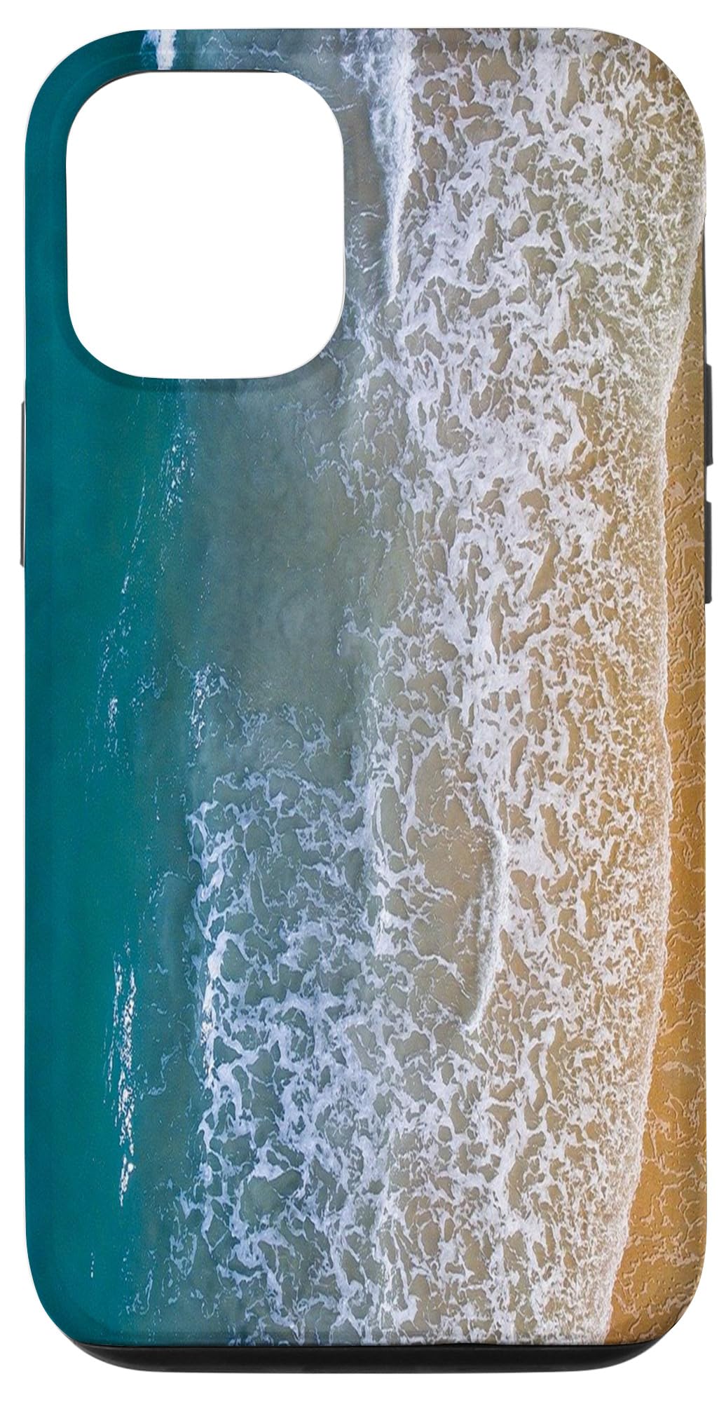 Amazon.com: iPhone 12/12 Pro Blue Ocean Waves Beach Theme Case